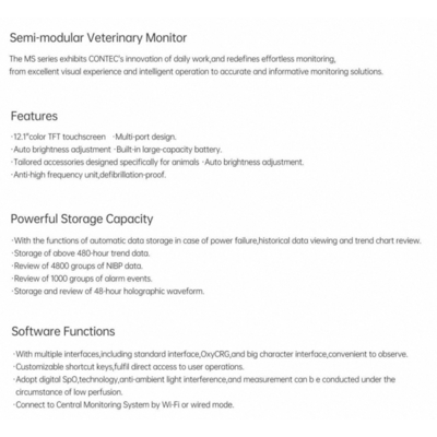 High-Resolution Portable Ultrasound Machine for Dog Pregnancy Examination Veterinary Monitoring Devices for Clinics