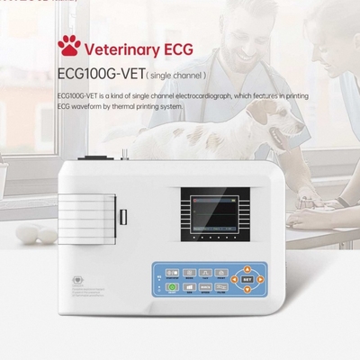 Portable Handheld Veterinary ECG100G-VET Multiparameter Electrocardiograph Heart Rate Monitor Manufacturer's Monitoring Devices