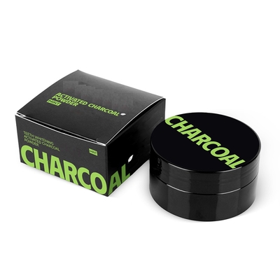Private Label Mint Flavor Activated Charcoal Toothpowder 30g Teeth Whitening Powder for Oral Cleaning Safety Feature